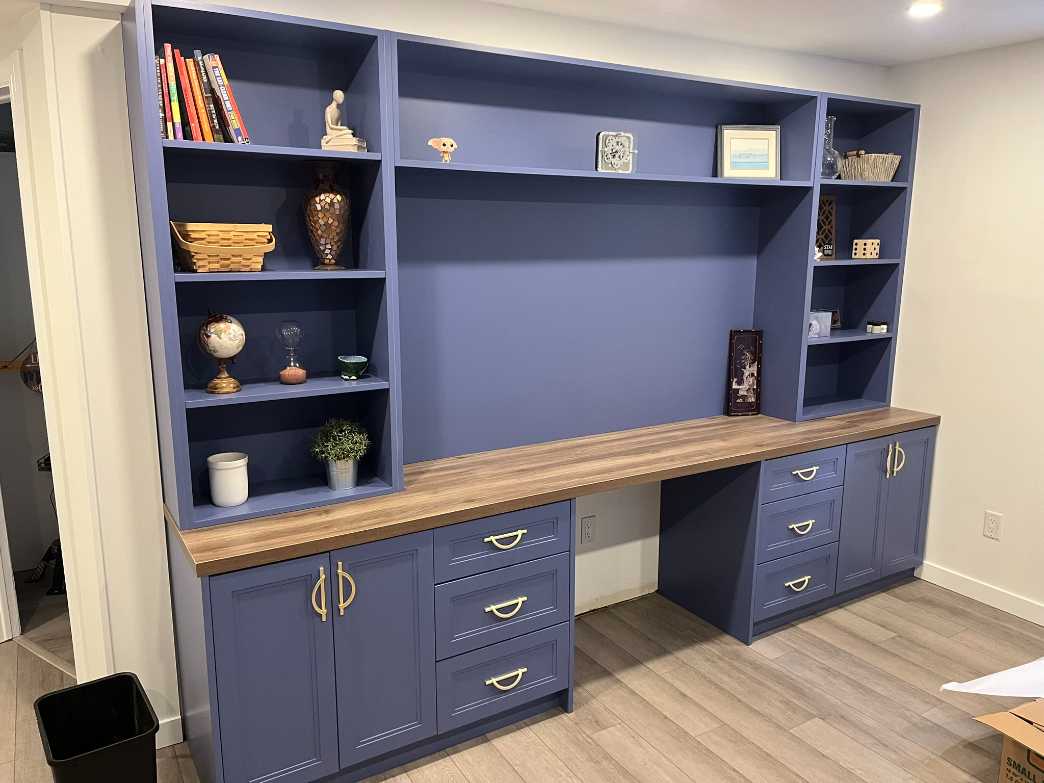 TV and Desk Unit